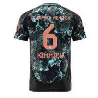 Camiseta Bayern Munich Joshua Kimmich #6 Visitante Equipación 2024-25 manga corta